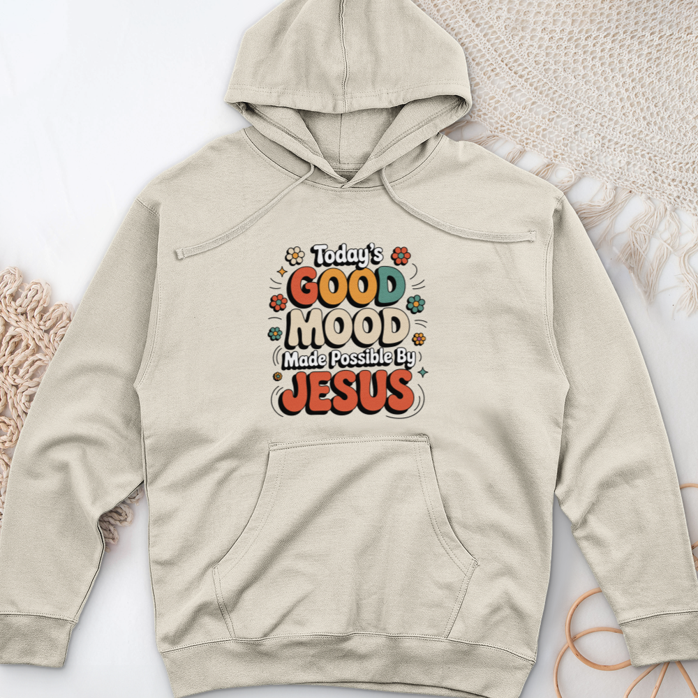 Today's Good Mood Midweight Hooded Sweatshirt