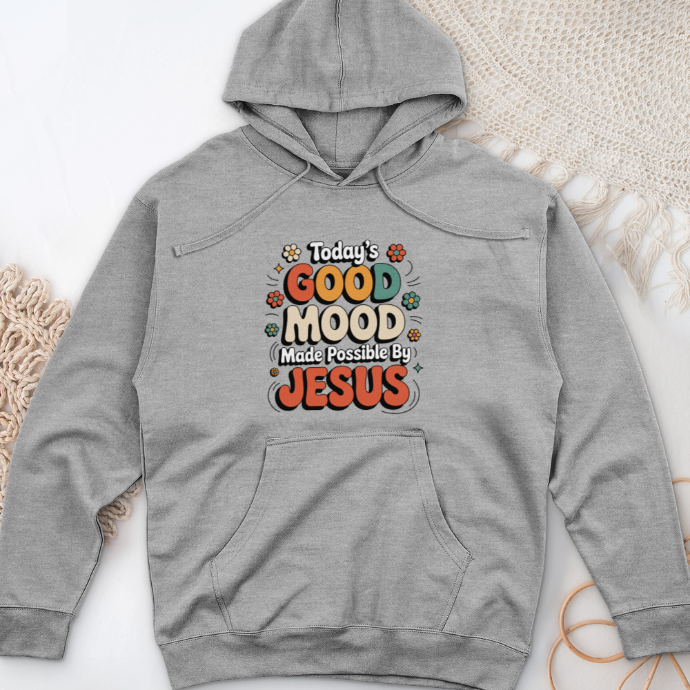 Today's Good Mood Midweight Hooded Sweatshirt