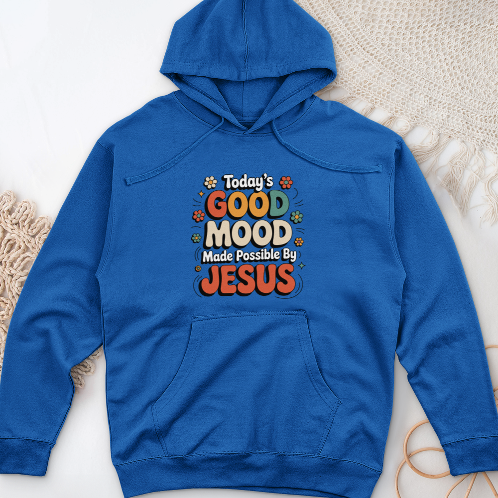 Today's Good Mood Midweight Hooded Sweatshirt