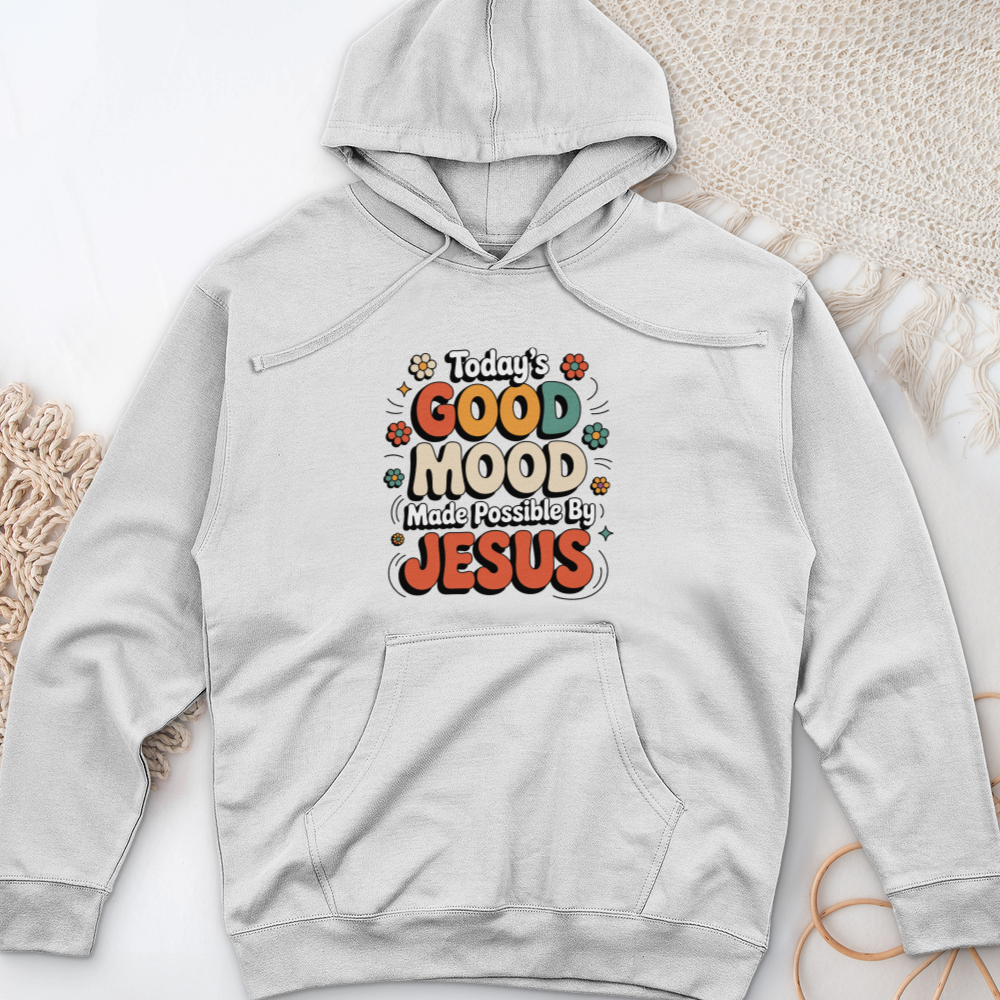 Today's Good Mood Midweight Hooded Sweatshirt
