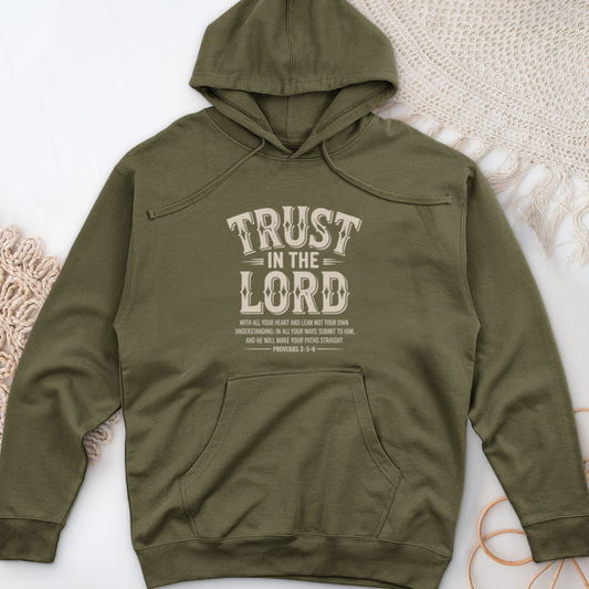 Trust in the Lord Midweight Hooded Sweatshirt