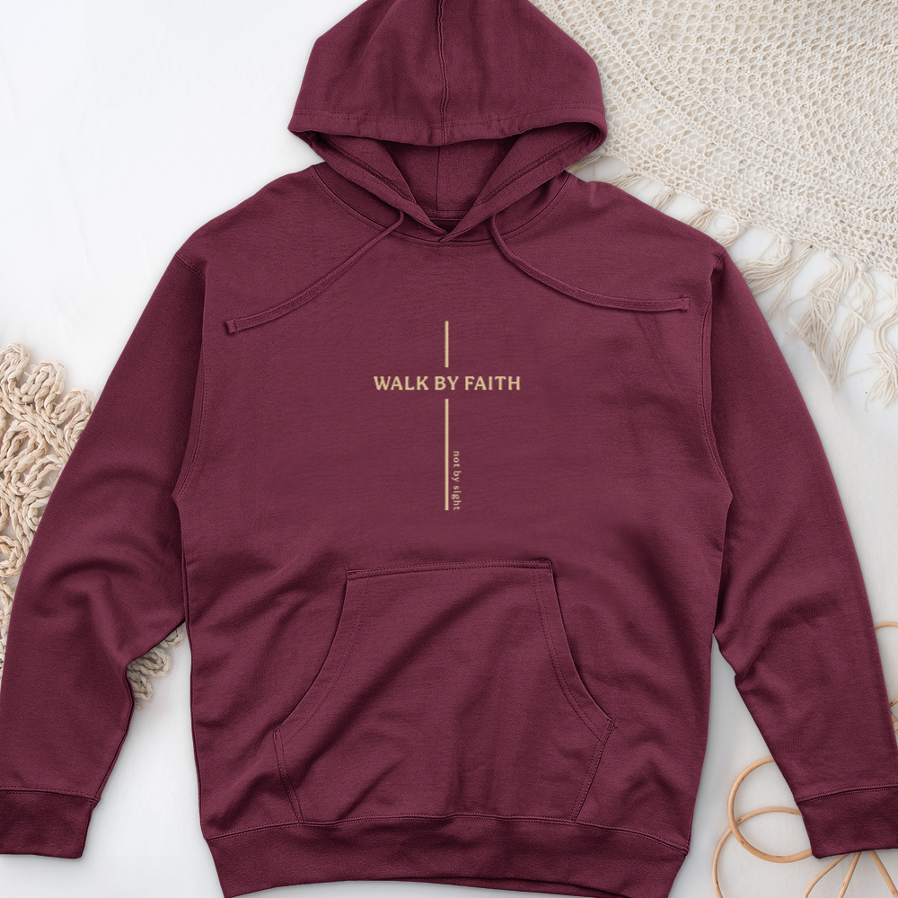 Walk By Faith Midweight Hooded Sweatshirt