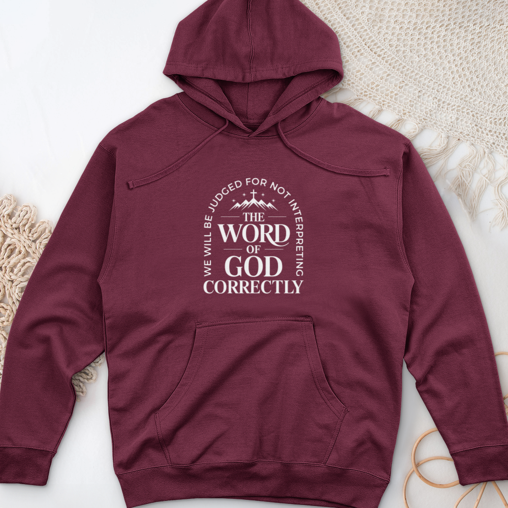 We Will Be Judged 03 Midweight Hooded Sweatshirt