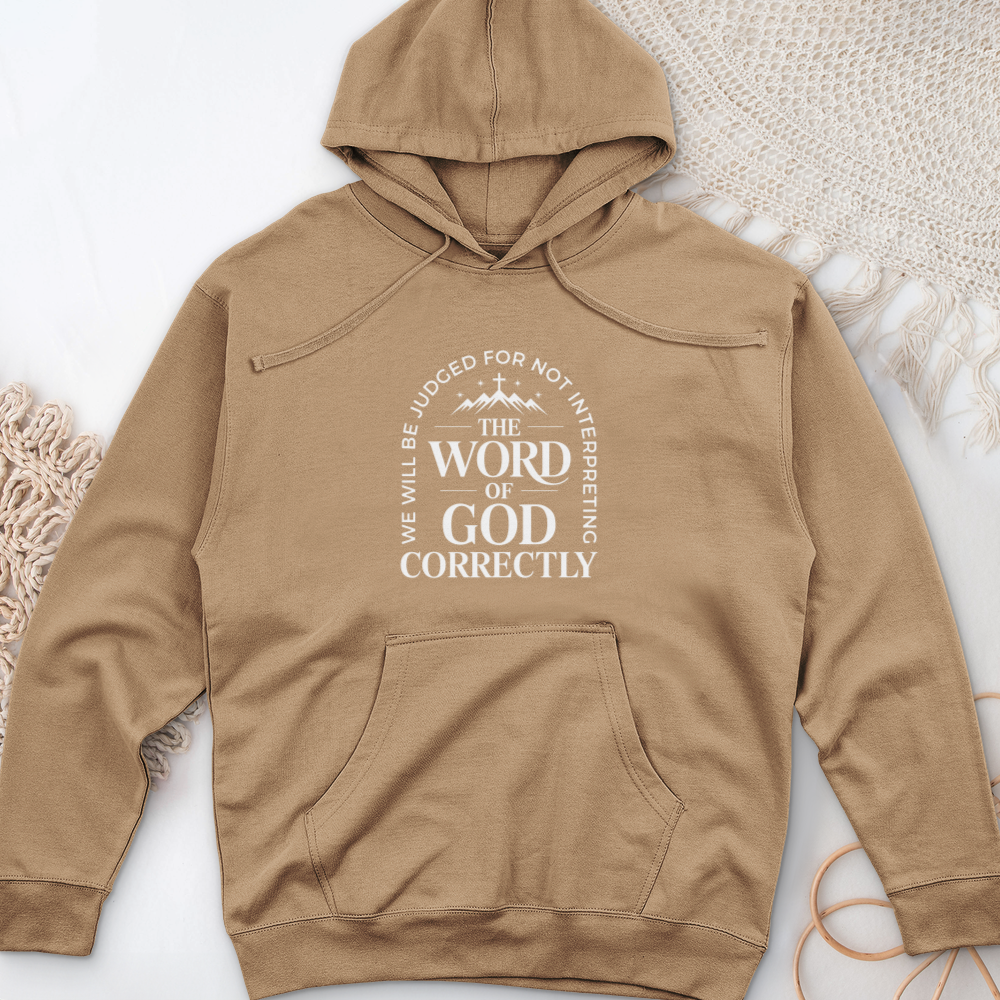 We Will Be Judged 03 Midweight Hooded Sweatshirt