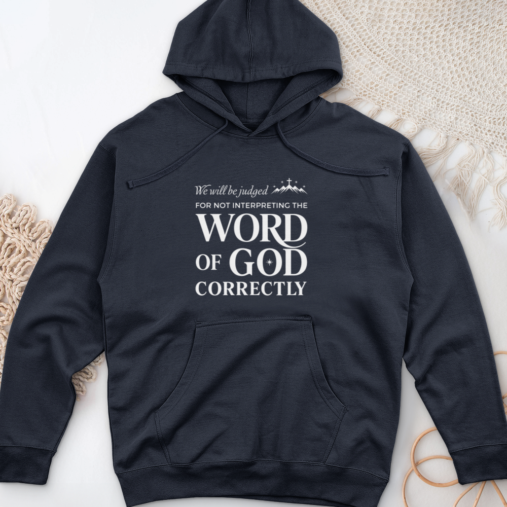We Will Be Judged Midweight Hooded Sweatshirt