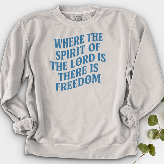 Where the Spirit of the Lord Crewneck