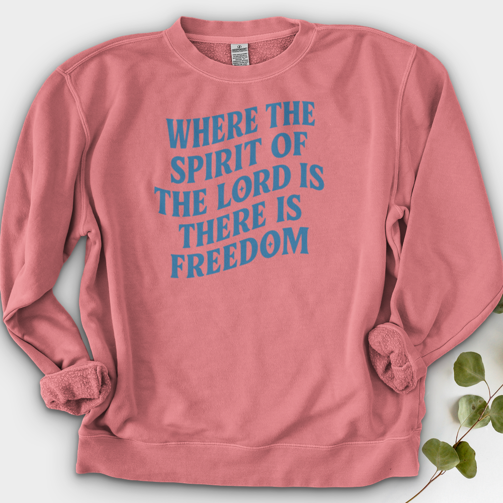 Where the Spirit of the Lord Crewneck