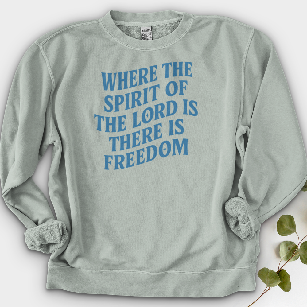 Where the Spirit of the Lord Crewneck