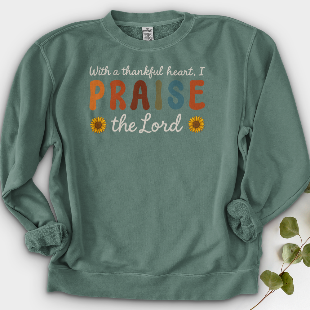 With a Thankful Heart Crewneck