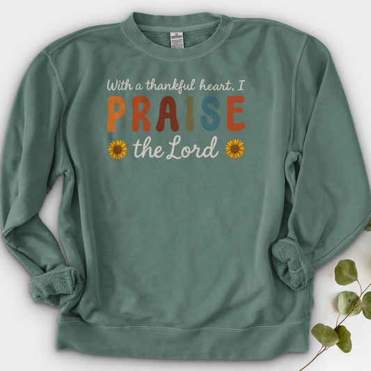 With a Thankful Heart Crewneck