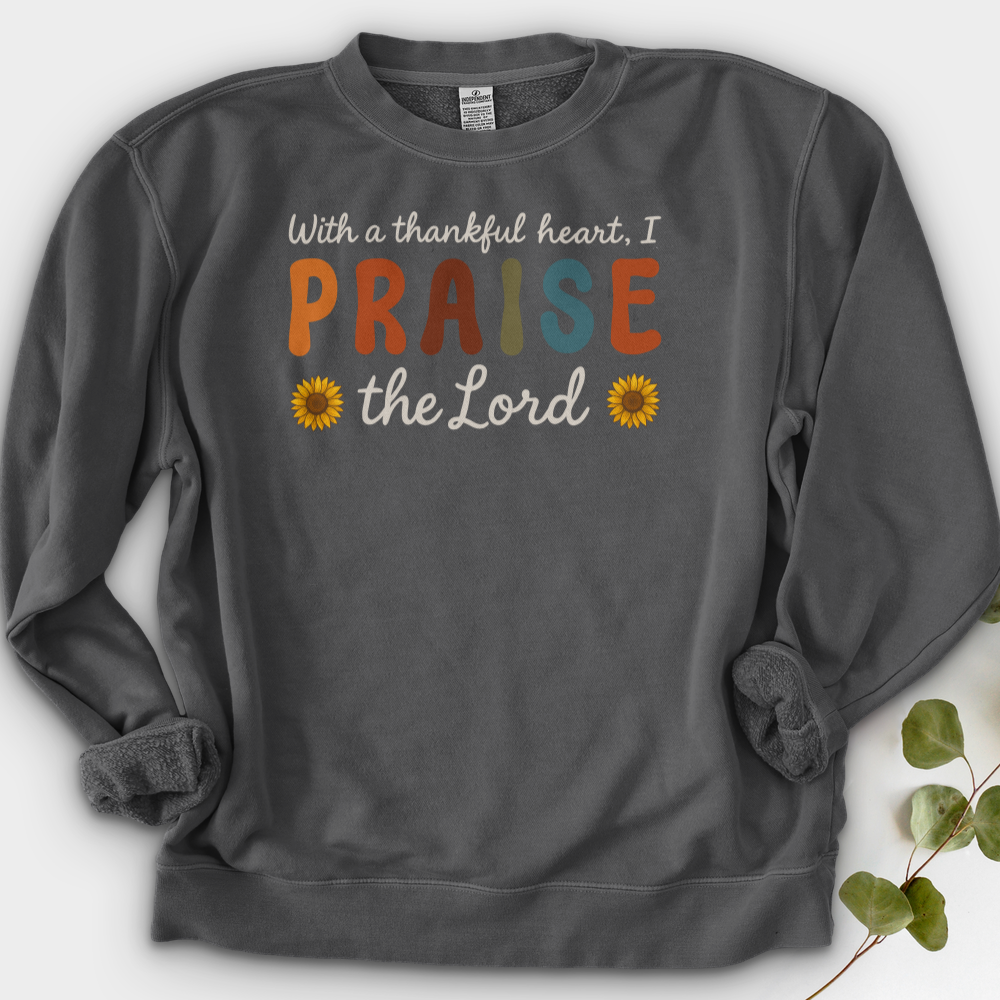 With a Thankful Heart Crewneck