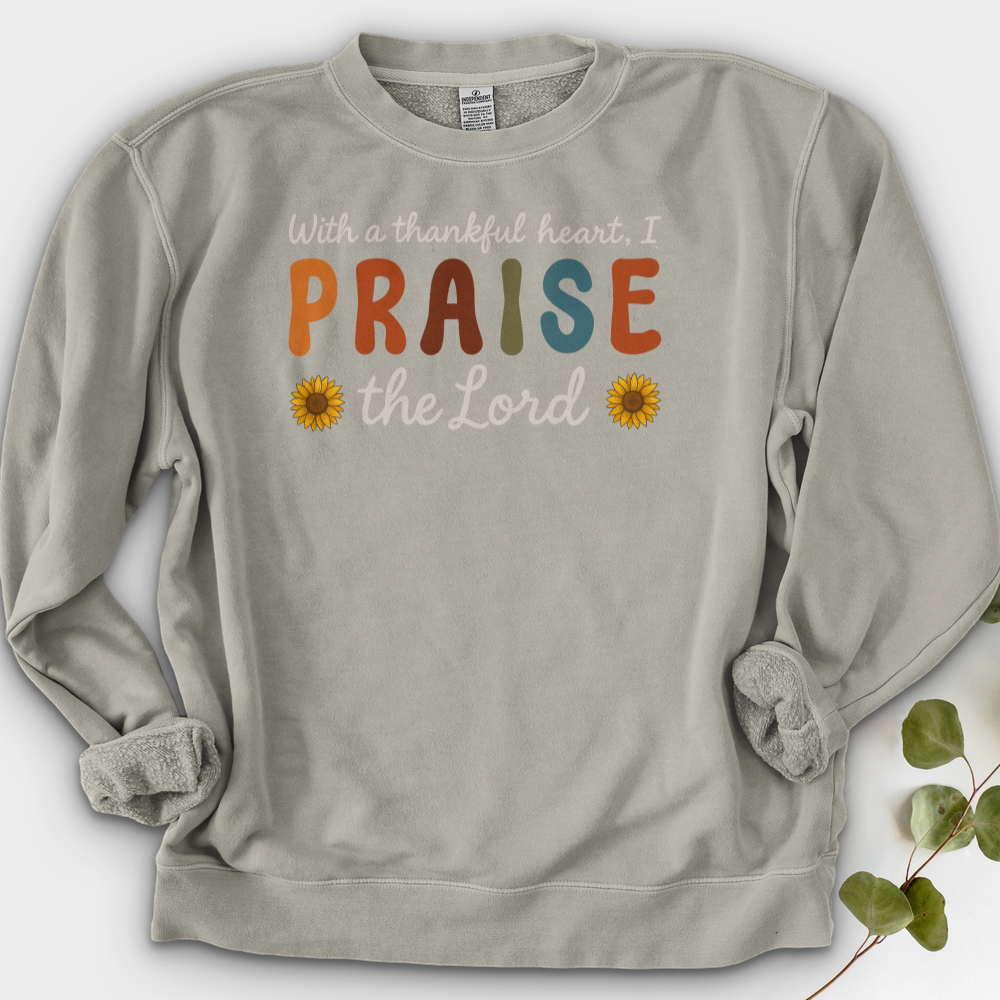 With a Thankful Heart Crewneck