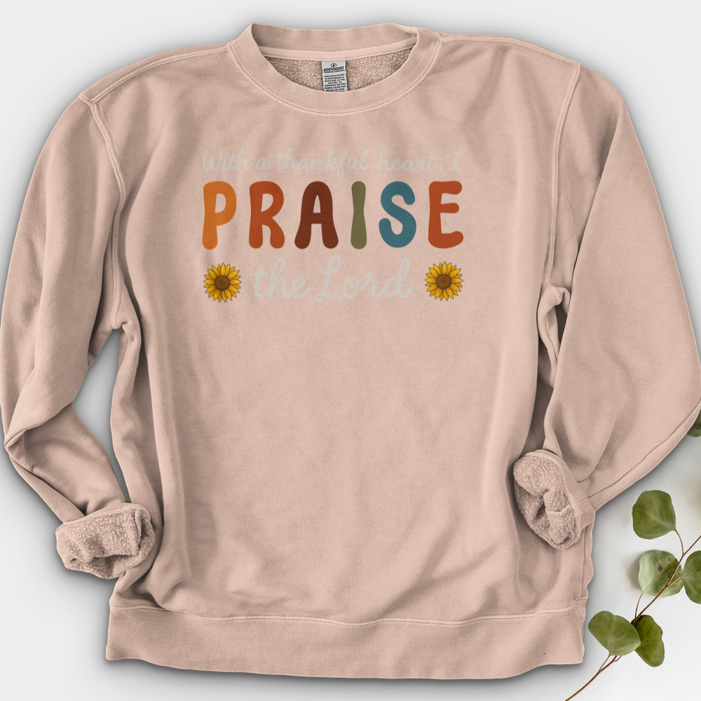 With a Thankful Heart Crewneck
