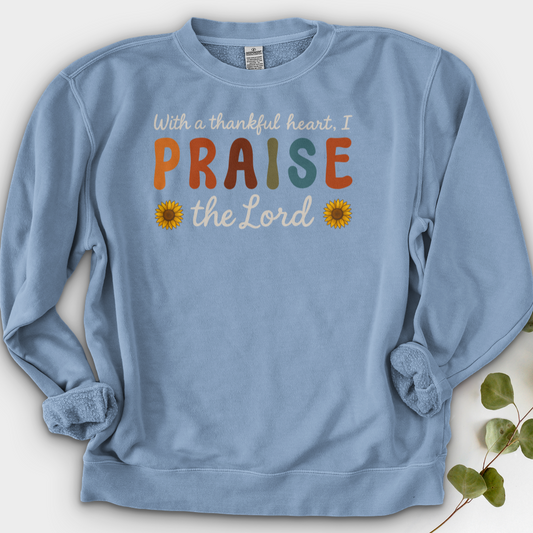 With a Thankful Heart Crewneck