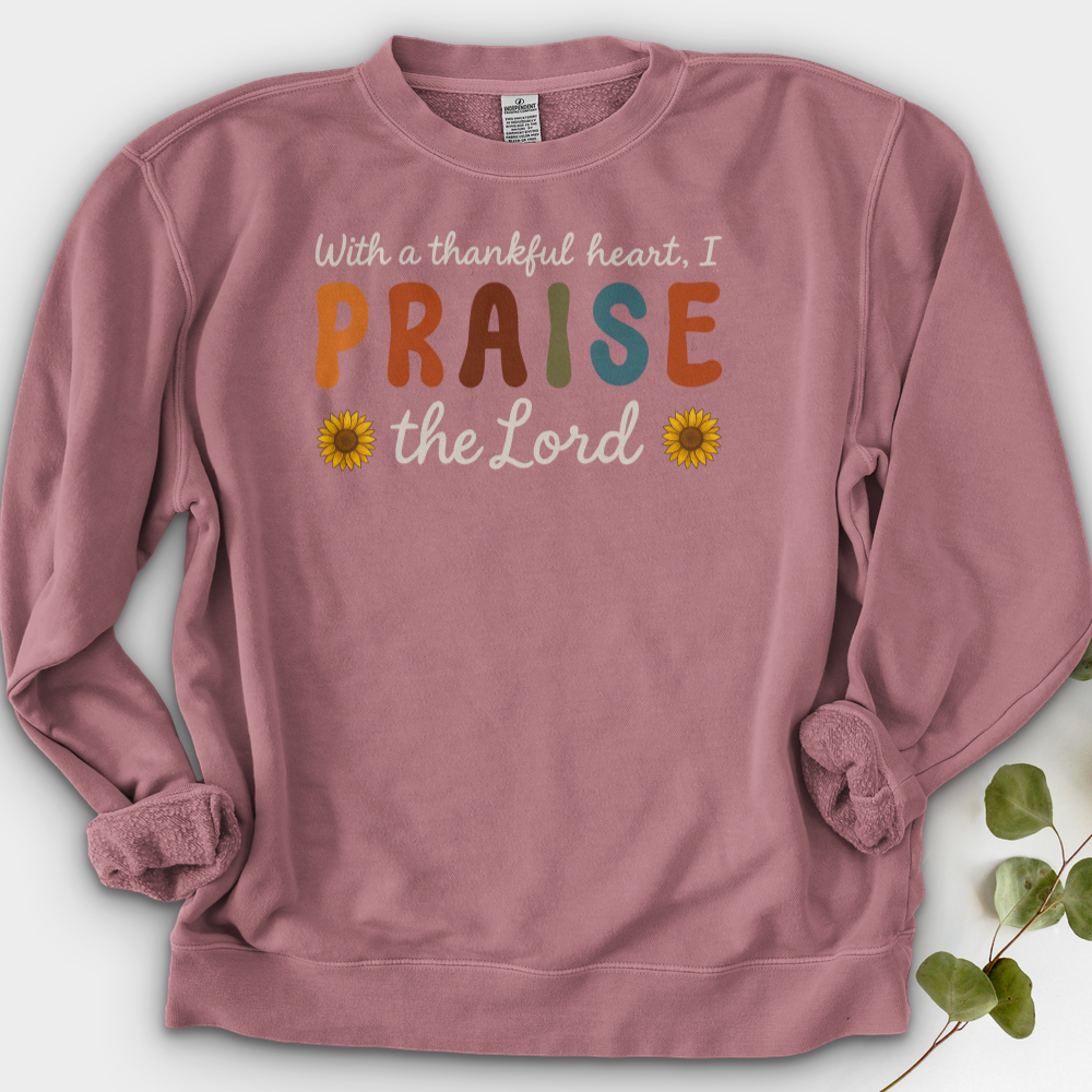 With a Thankful Heart Crewneck