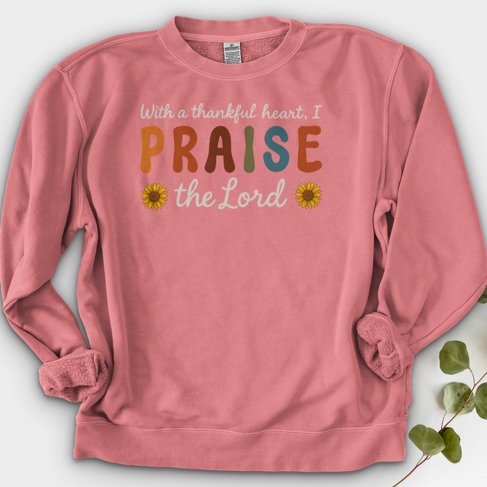 With a Thankful Heart Crewneck