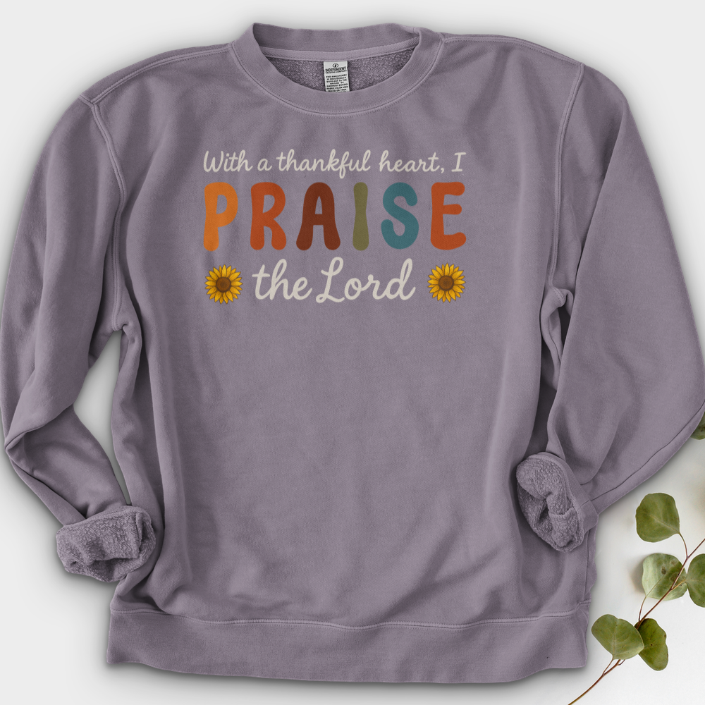 With a Thankful Heart Crewneck