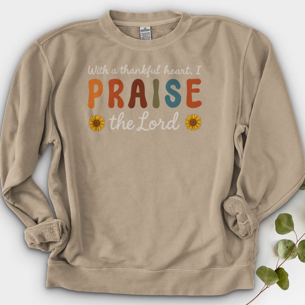 With a Thankful Heart Crewneck