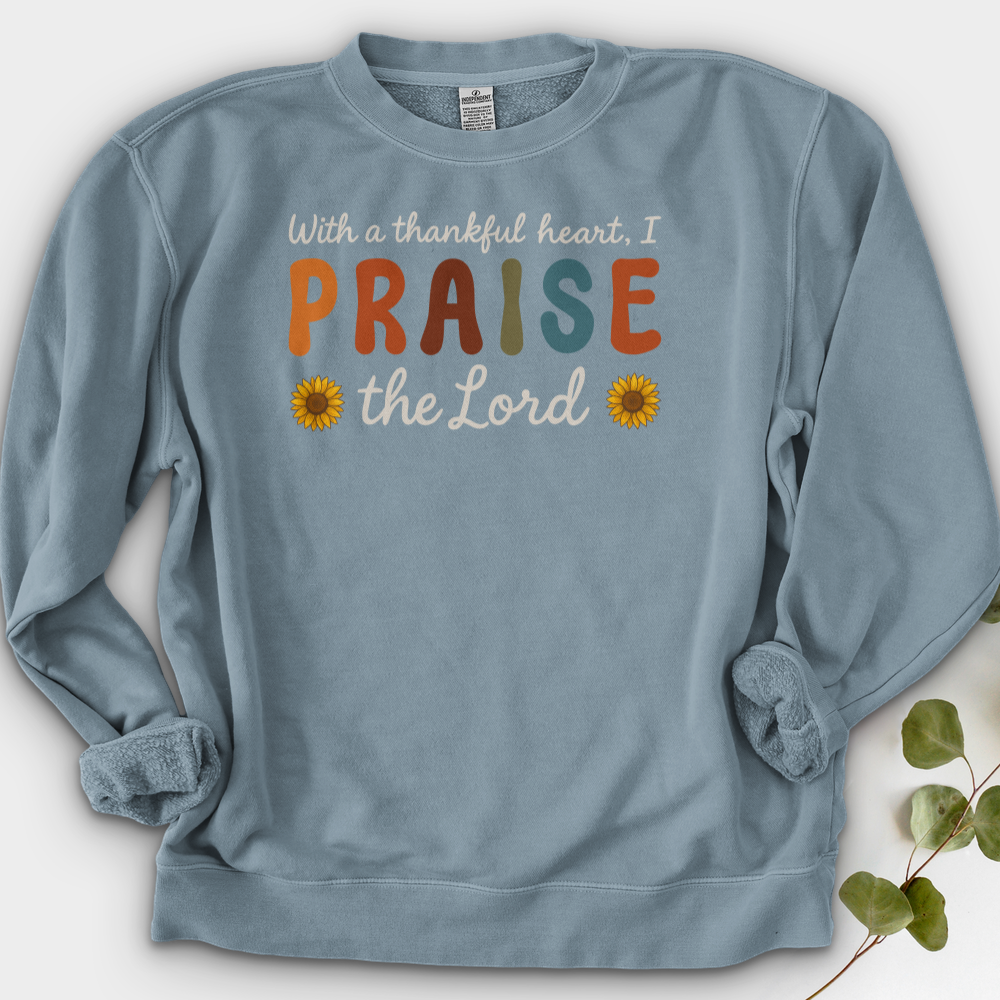 With a Thankful Heart Crewneck